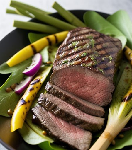 Grilled Beef Salad recipe image
