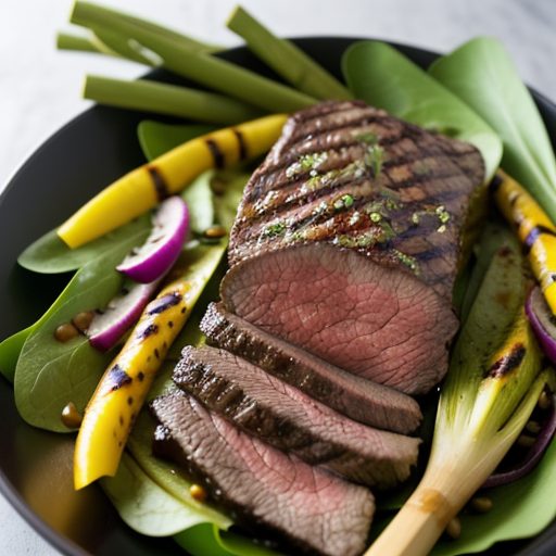 Grilled Beef Salad recipe image
