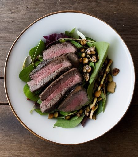Grilled Beef Salad recipe image