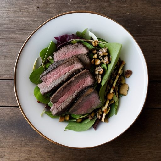 Grilled Beef Salad recipe image
