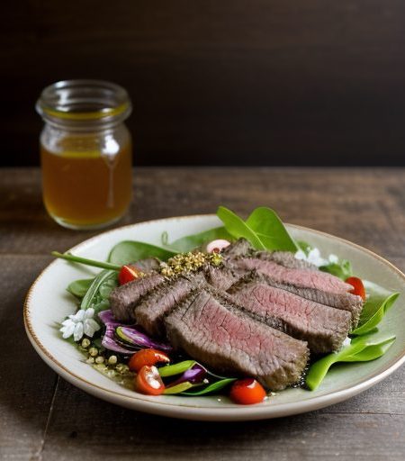 Grilled Beef Salad recipe image