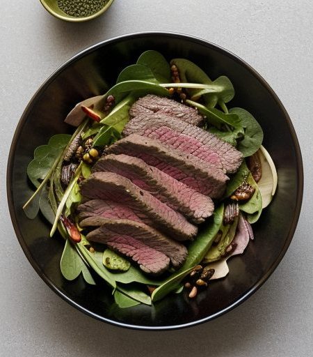 Grilled Beef Salad recipe image