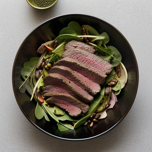 Grilled Beef Salad recipe image