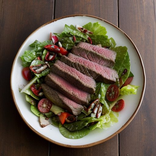 Grilled Beef Salad recipe image