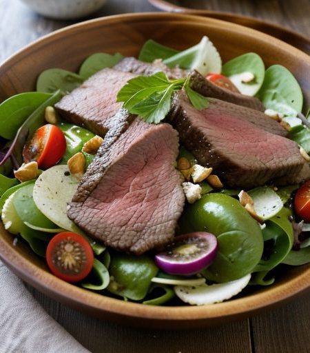 Grilled Beef Salad recipe image
