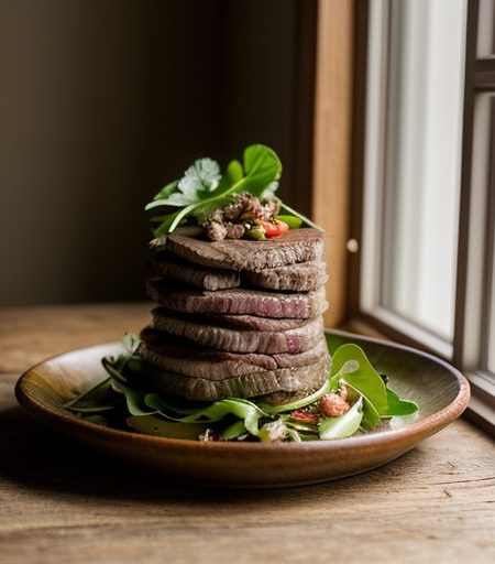 Grilled Beef Salad recipe image