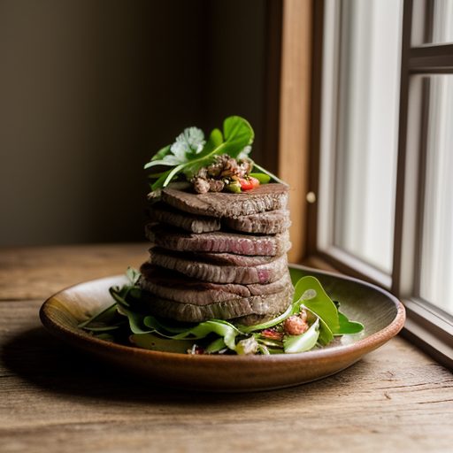Grilled Beef Salad recipe image