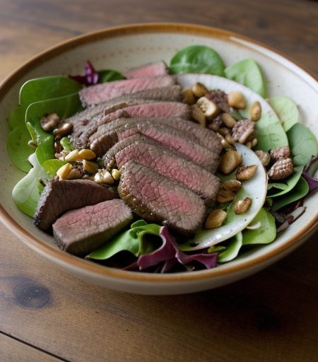 Grilled Beef Salad recipe image