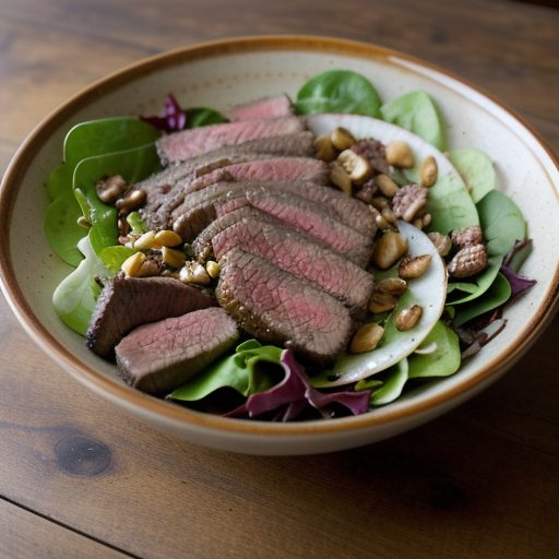 Grilled Beef Salad recipe image