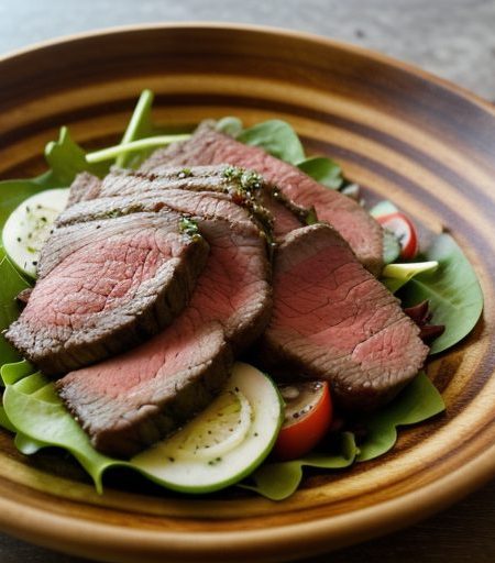 Grilled Beef Salad recipe image