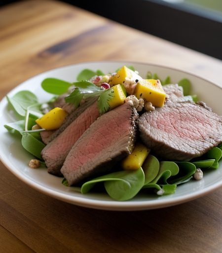 Grilled Beef Salad recipe image