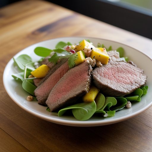 Grilled Beef Salad recipe image