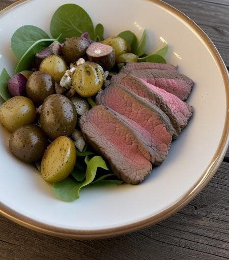 Grilled Beef Salad recipe image