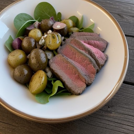Grilled Beef Salad recipe image
