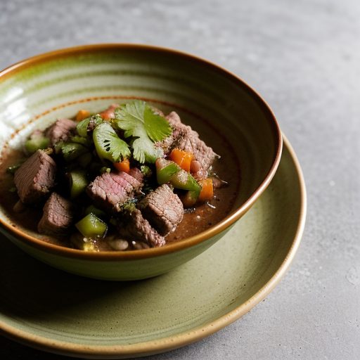 Grilled Beef Salsa recipe image