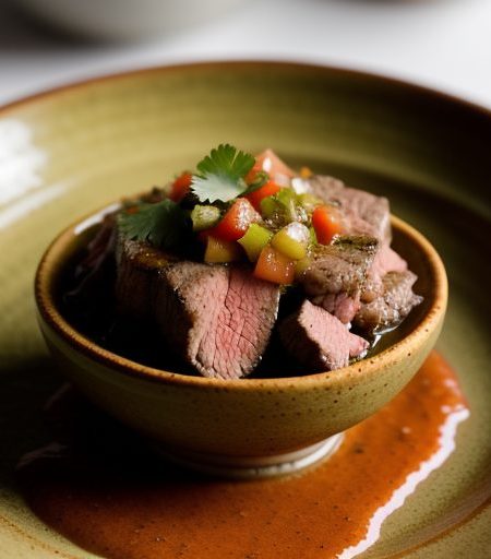 Grilled Beef Salsa recipe image