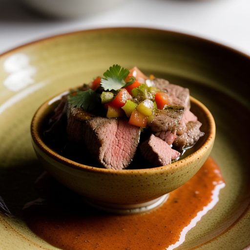 Grilled Beef Salsa recipe image