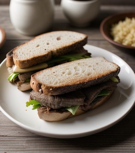 Grilled Beef Sandwich recipe image