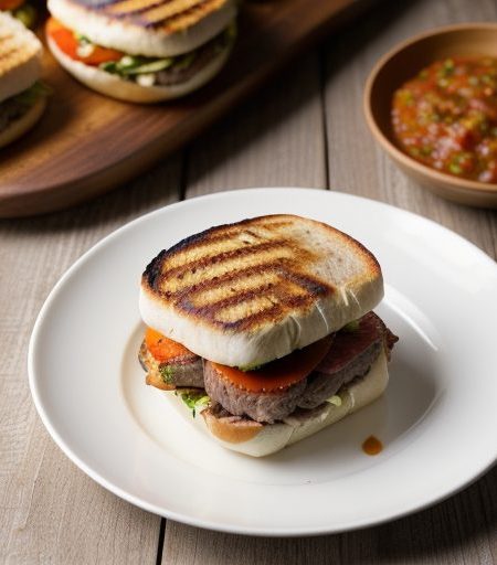 Grilled Beef Sandwich recipe image