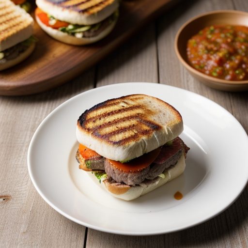 Grilled Beef Sandwich recipe image