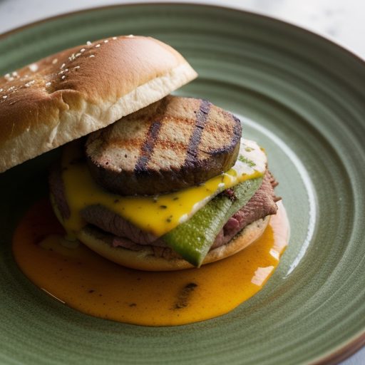 Grilled Beef Sandwich recipe image