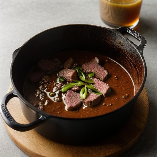 Grilled Beef Sauce recipe image
