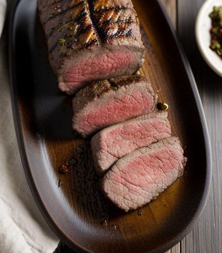 Grilled Beef Tenderloin With Ground Chiles recipe image