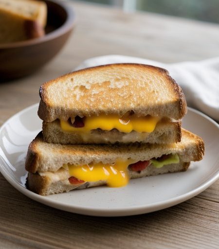 Grilled Cheese-Chipotle Sandwich recipe image