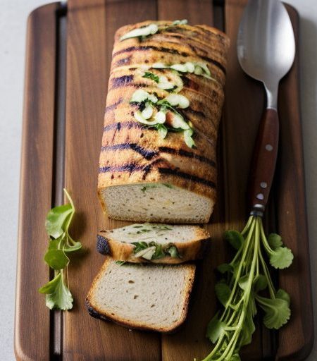Grilled Chicken Bread recipe image