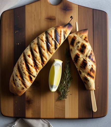 Grilled Chicken Bread recipe image