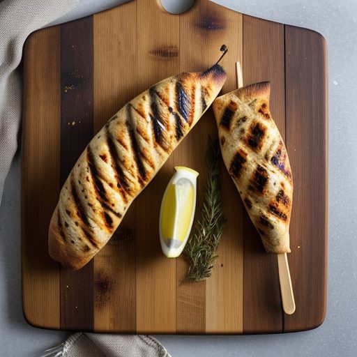 Grilled Chicken Bread recipe image