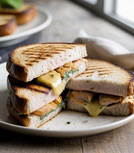 Grilled Chicken Breast Sandwiches With Roaste recipe image
