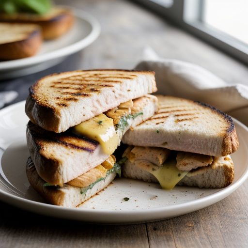 Grilled Chicken Breast Sandwiches With Roaste recipe image