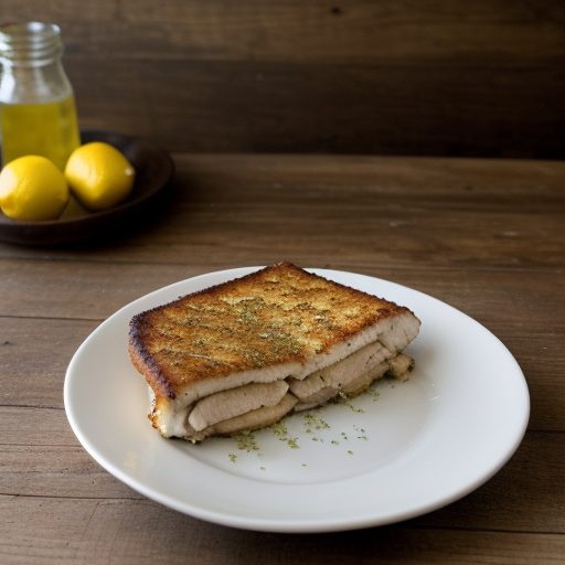 Grilled Chicken Cake recipe image