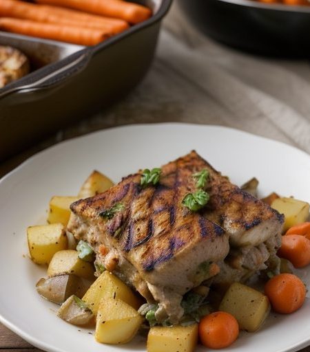 Grilled Chicken Casserole recipe image