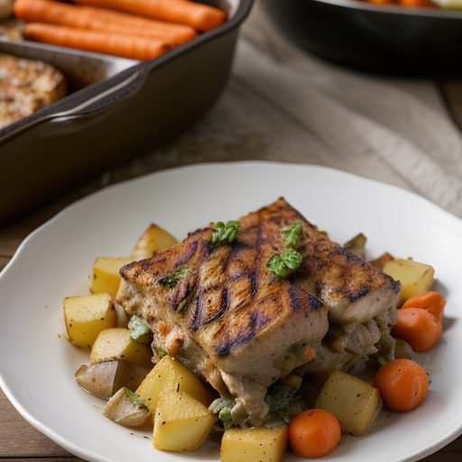 Grilled Chicken Casserole recipe image
