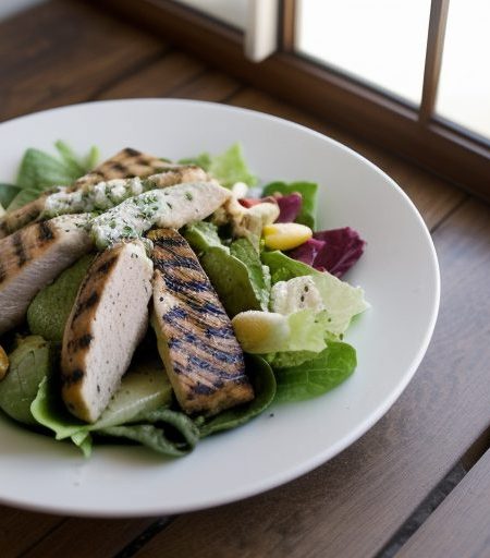Grilled Chicken Ceasar Salad recipe image