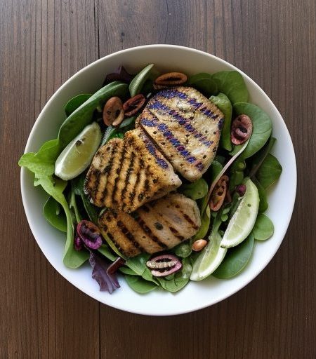 Grilled Chicken Dijon Salad recipe image