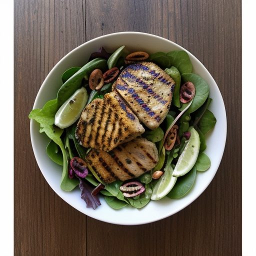Grilled Chicken Dijon Salad recipe image