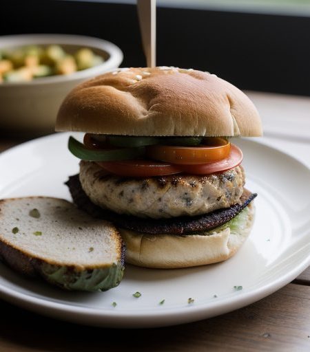 Grilled Chicken-Jalapeno Burgers recipe image