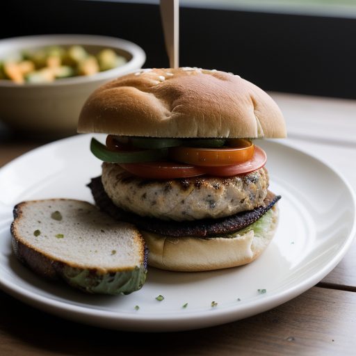Grilled Chicken-Jalapeno Burgers recipe image