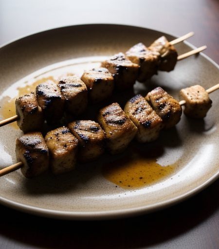 Grilled Chicken Kabobs recipe image