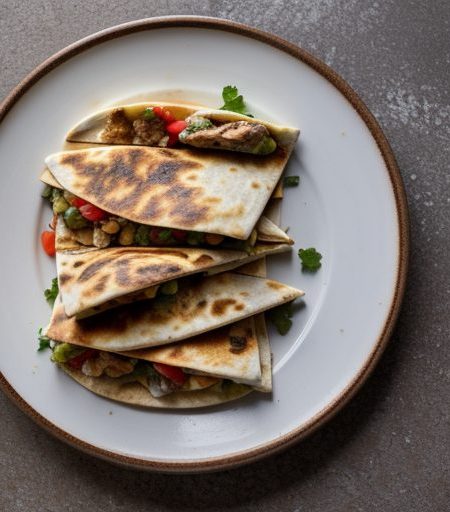Grilled Chicken Quesadillas recipe image