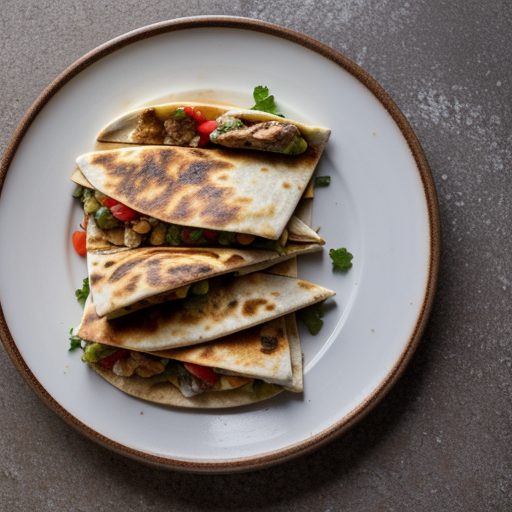 Grilled Chicken Quesadillas recipe image