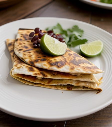 Grilled Chicken Quesadillas recipe image