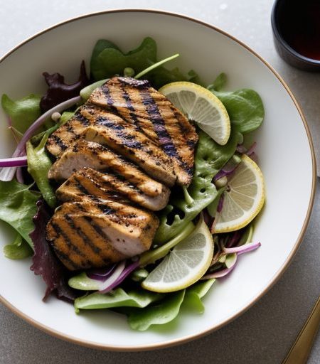 Grilled Chicken Salad - Daley recipe image