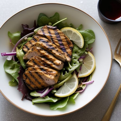 Grilled Chicken Salad - Daley recipe image