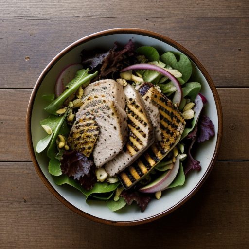 Grilled Chicken Salad recipe image