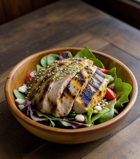 Grilled Chicken Salad recipe image