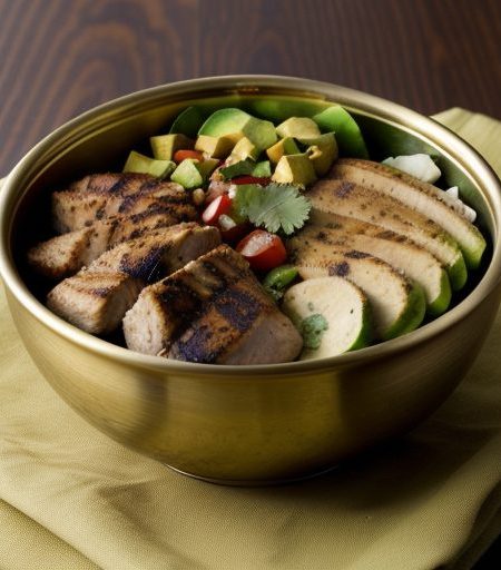 Grilled Chicken Salad recipe image